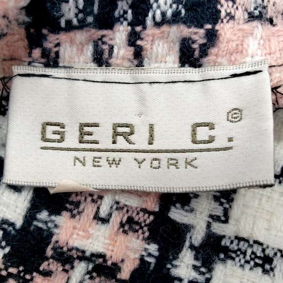 Geri C New York Skirt With Ribbon Bow Detail Size Small Plaid - Picture 5 of 5